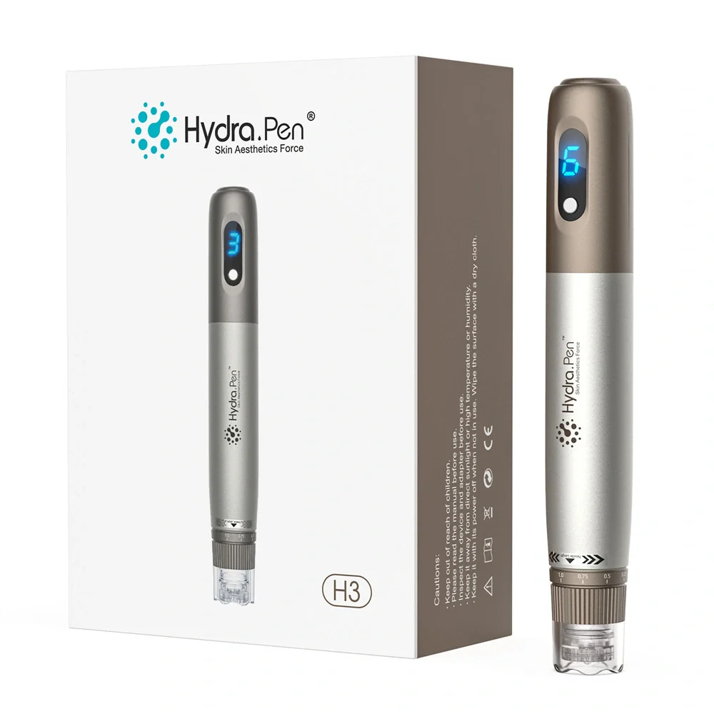 Dr. Pen Hydra.Pen H3 Wireless Electric Serum Microneedling Pen with FREE 20 Replacement Cartridges