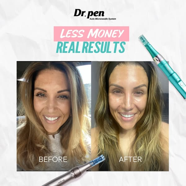 Dr. Pen M8S Microneedling Pen with FREE 20 Replacement Cartridges